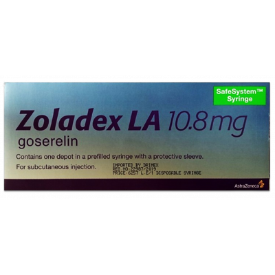 ZOLADEX LA 10.8 MG ( GOSERELIN ) SUBCUTANEOUS INJECTION PRE-FILLED SYRINGE